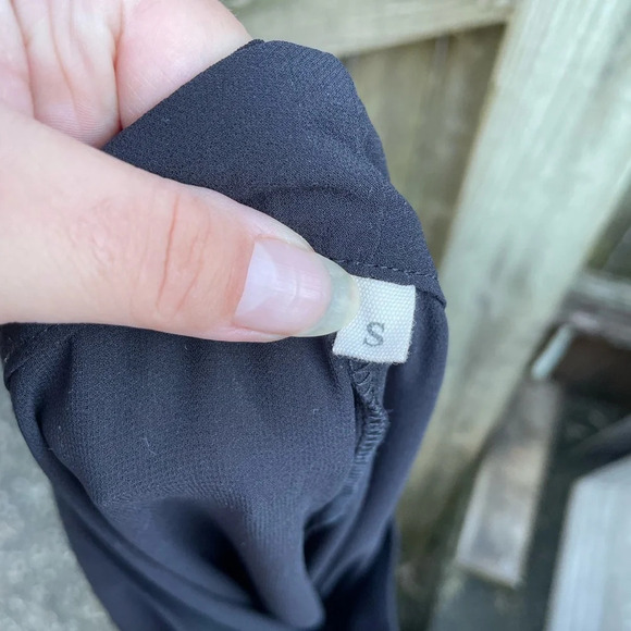 WOMENS CROPPED WIDE LEG DRESS PANTS - Picture 3 of 4